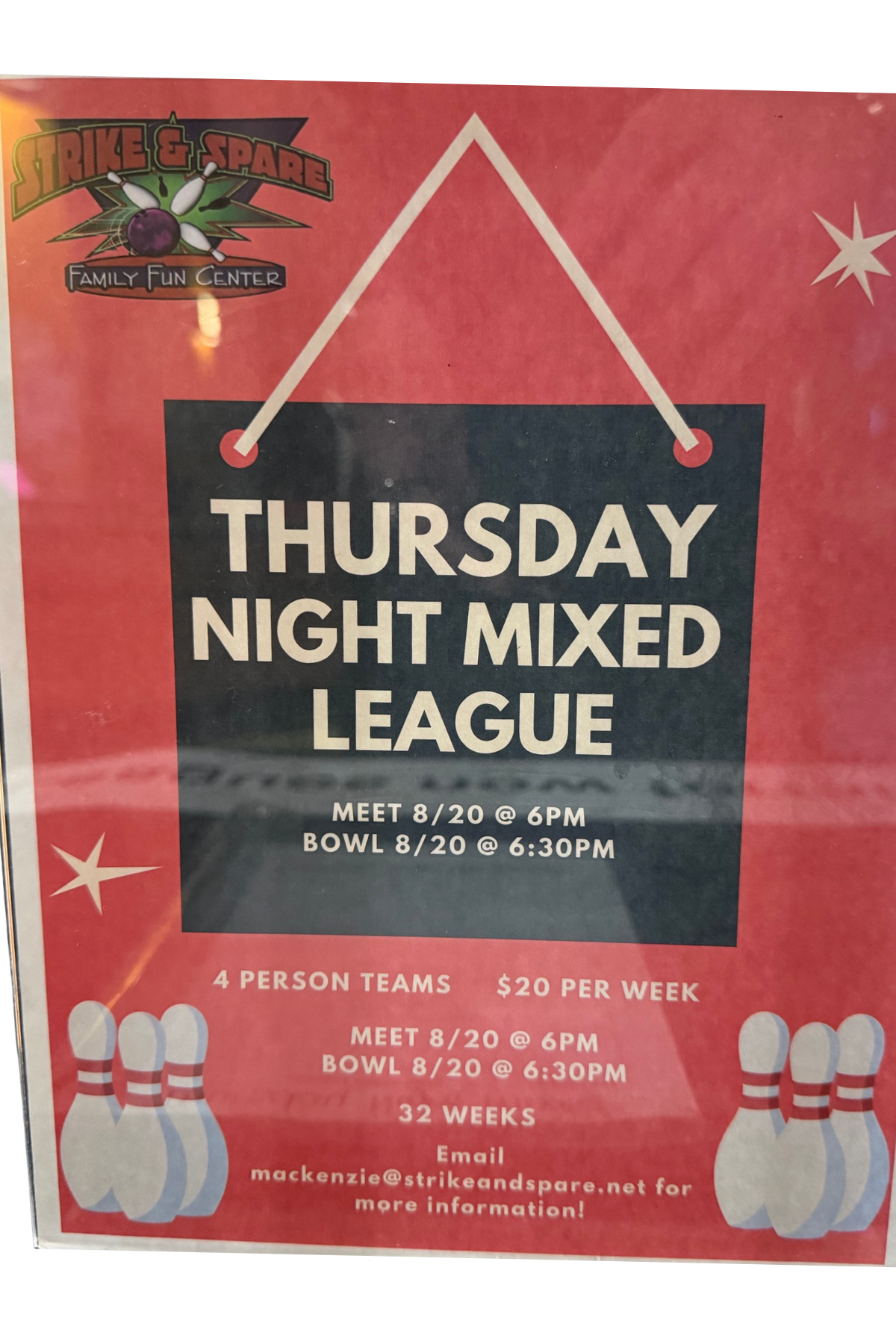 26-27 Fall Bowling League Middle Tennessee