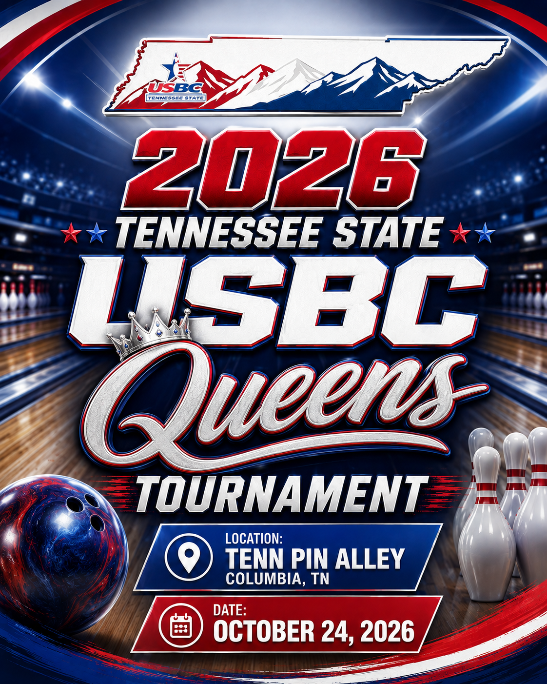 Tennessee State USBC Queens Tournament 2026